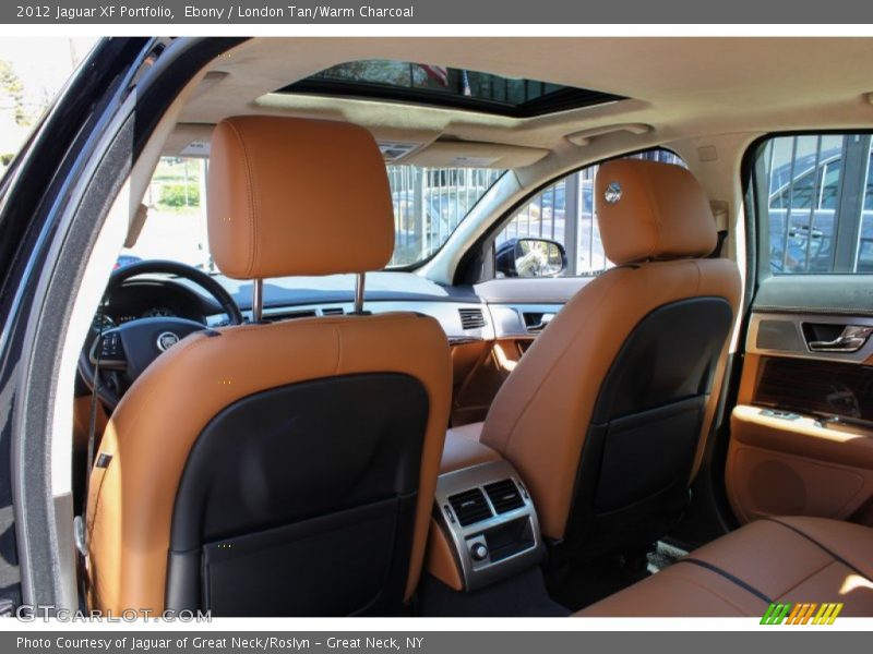 Ebony / London Tan/Warm Charcoal 2012 Jaguar XF Portfolio