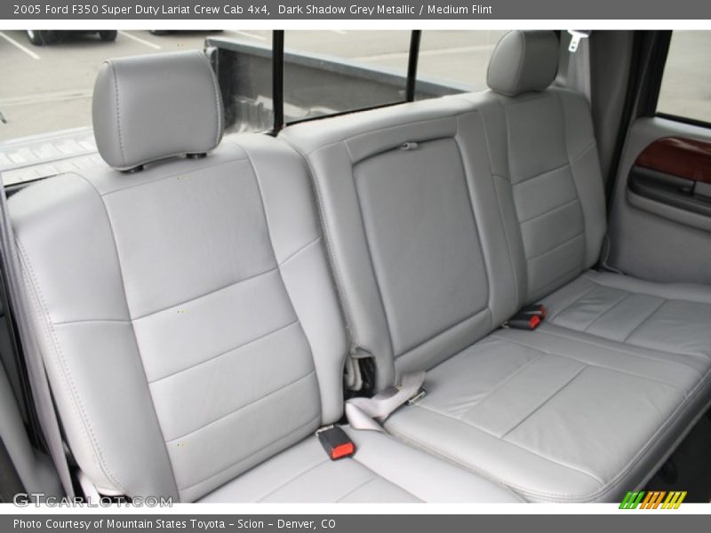 Dark Shadow Grey Metallic / Medium Flint 2005 Ford F350 Super Duty Lariat Crew Cab 4x4