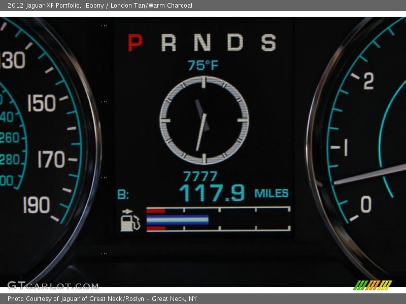 Ebony / London Tan/Warm Charcoal 2012 Jaguar XF Portfolio