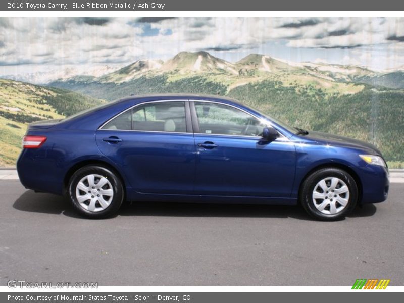 Blue Ribbon Metallic / Ash Gray 2010 Toyota Camry