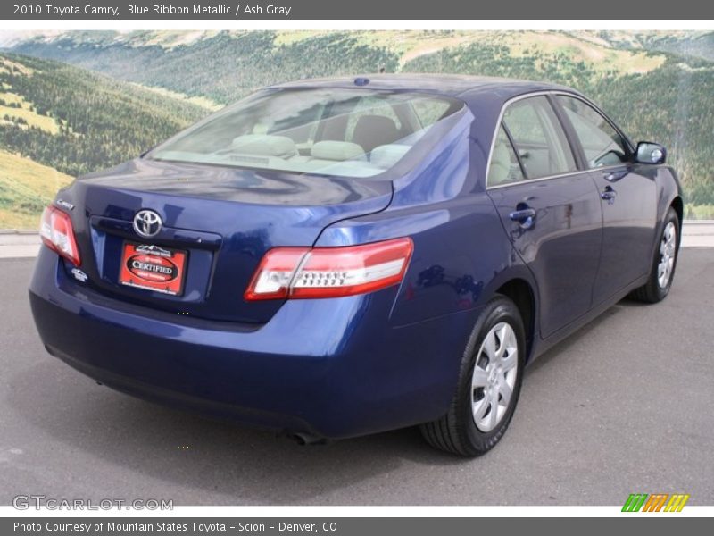 Blue Ribbon Metallic / Ash Gray 2010 Toyota Camry