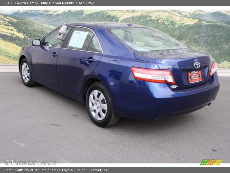 Blue Ribbon Metallic / Ash Gray 2010 Toyota Camry