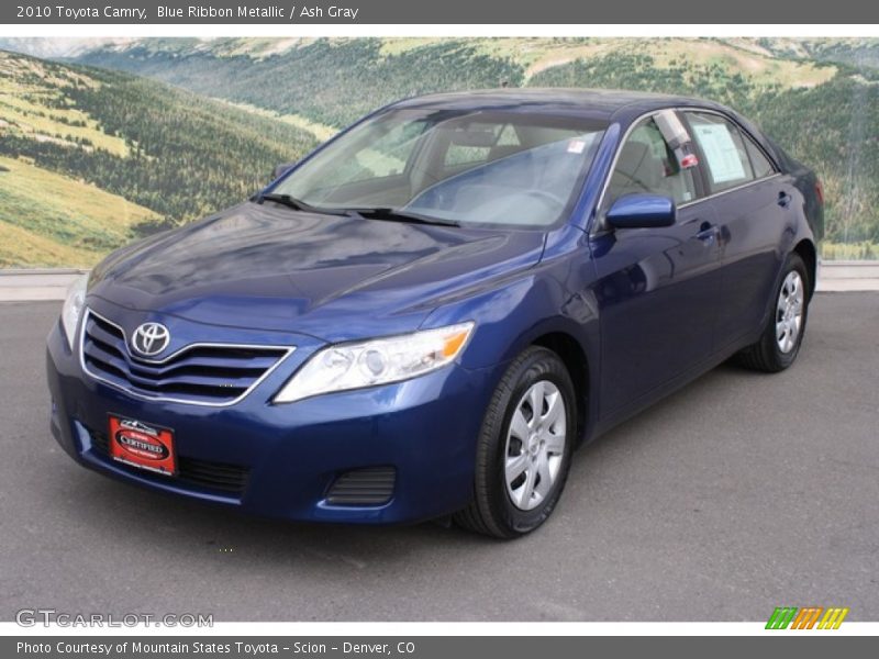 Blue Ribbon Metallic / Ash Gray 2010 Toyota Camry