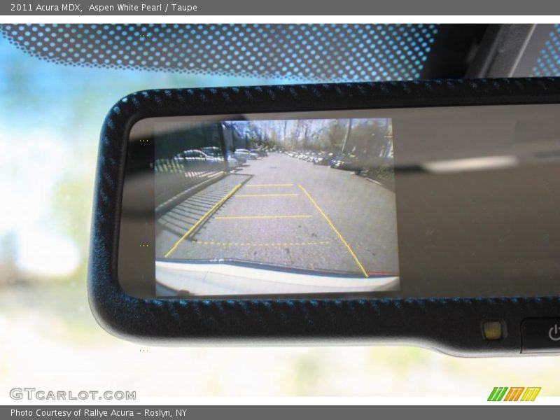 Aspen White Pearl / Taupe 2011 Acura MDX