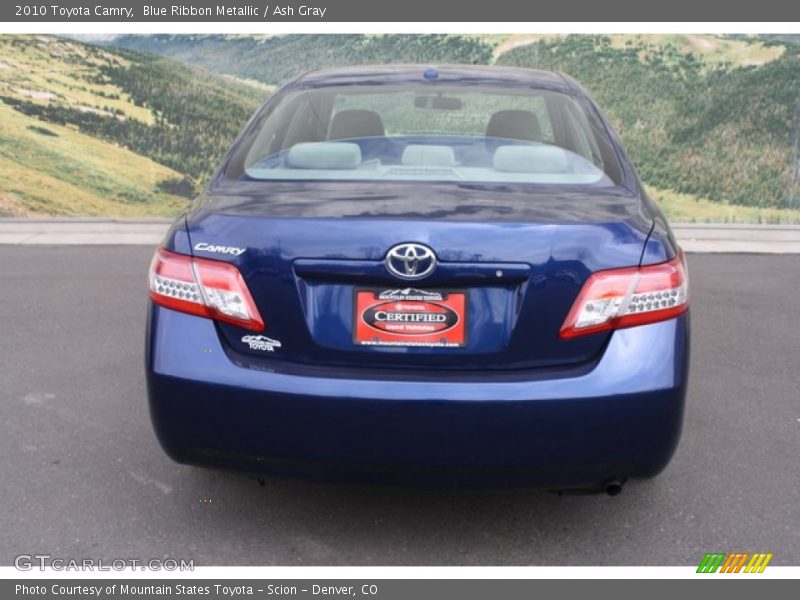 Blue Ribbon Metallic / Ash Gray 2010 Toyota Camry