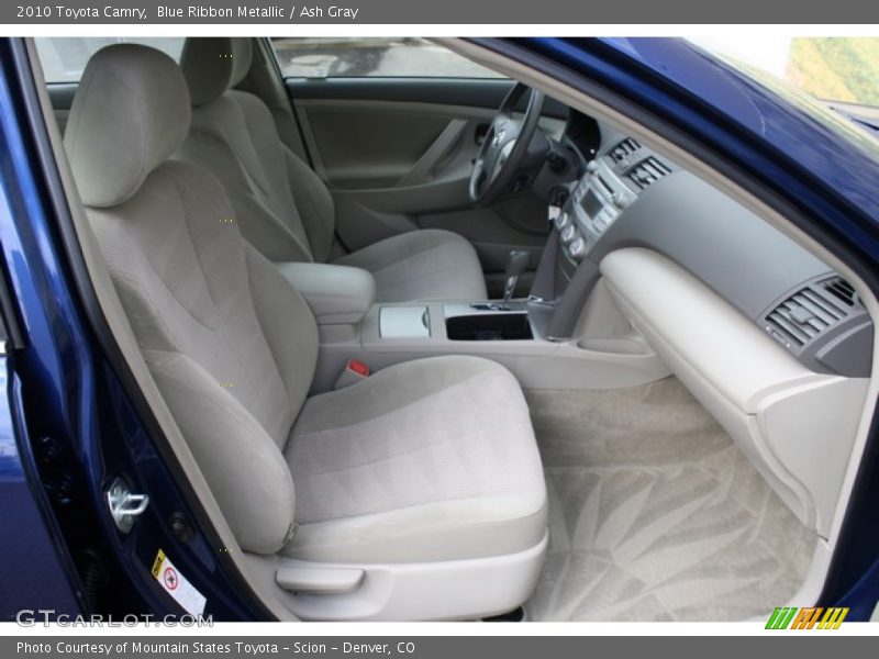 Front Seat of 2010 Camry 