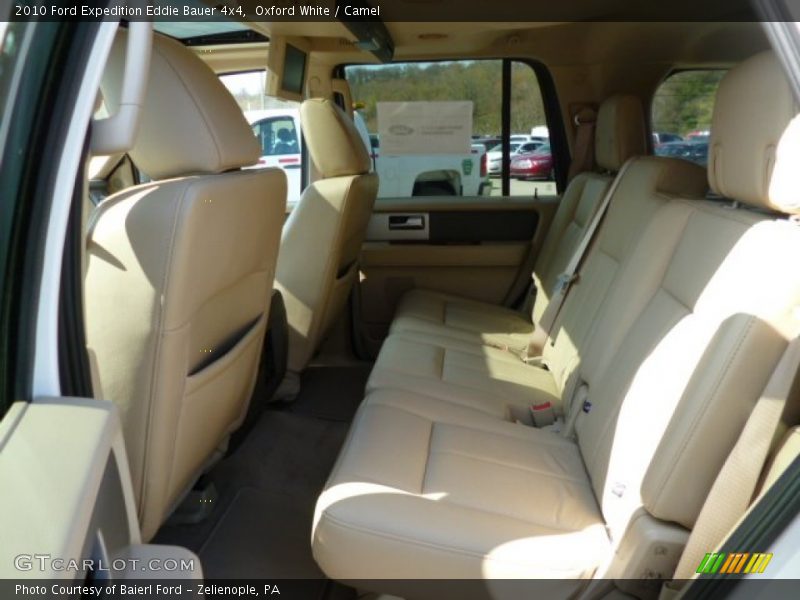 Oxford White / Camel 2010 Ford Expedition Eddie Bauer 4x4