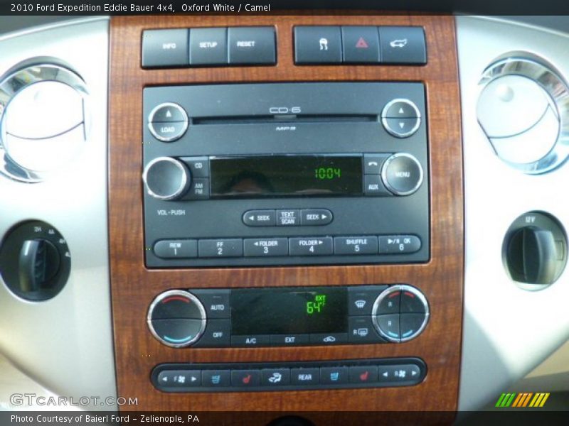 Oxford White / Camel 2010 Ford Expedition Eddie Bauer 4x4