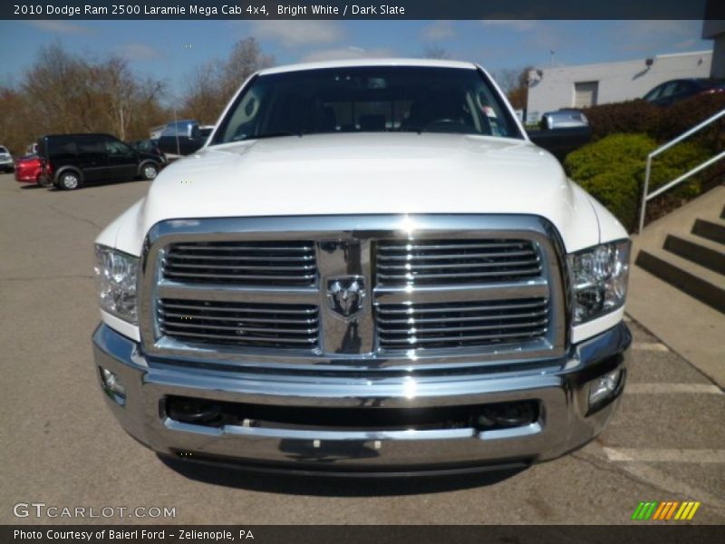 Bright White / Dark Slate 2010 Dodge Ram 2500 Laramie Mega Cab 4x4