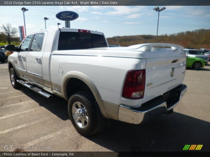 Bright White / Dark Slate 2010 Dodge Ram 2500 Laramie Mega Cab 4x4