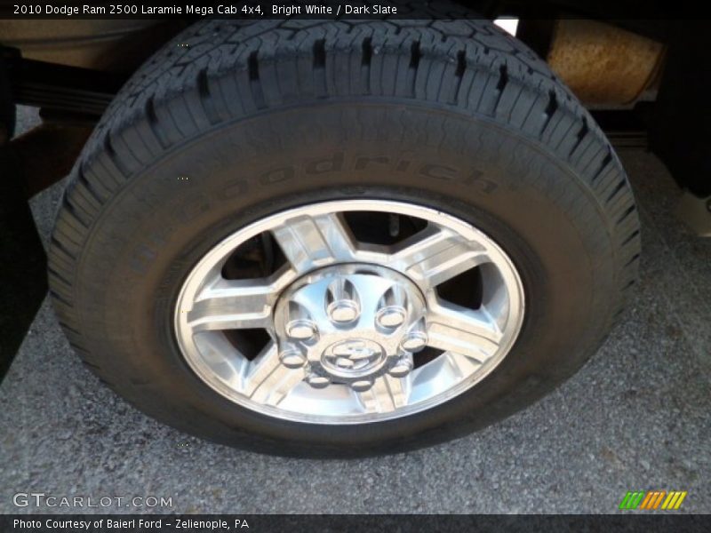 Bright White / Dark Slate 2010 Dodge Ram 2500 Laramie Mega Cab 4x4