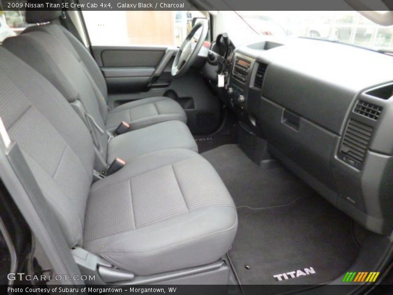 Galaxy Black / Charcoal 2009 Nissan Titan SE Crew Cab 4x4
