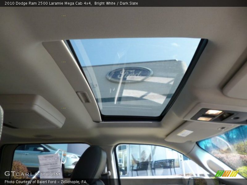 Bright White / Dark Slate 2010 Dodge Ram 2500 Laramie Mega Cab 4x4