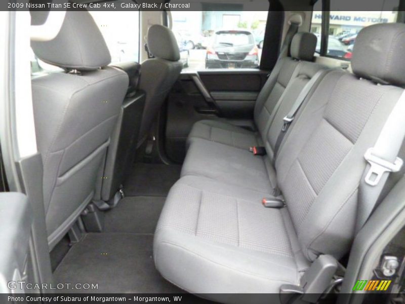 Galaxy Black / Charcoal 2009 Nissan Titan SE Crew Cab 4x4