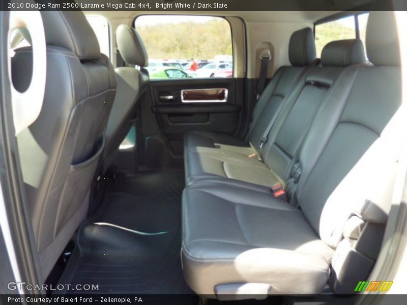 Bright White / Dark Slate 2010 Dodge Ram 2500 Laramie Mega Cab 4x4