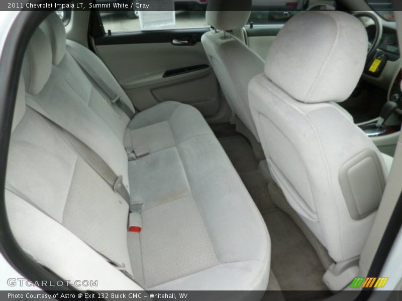 Summit White / Gray 2011 Chevrolet Impala LT