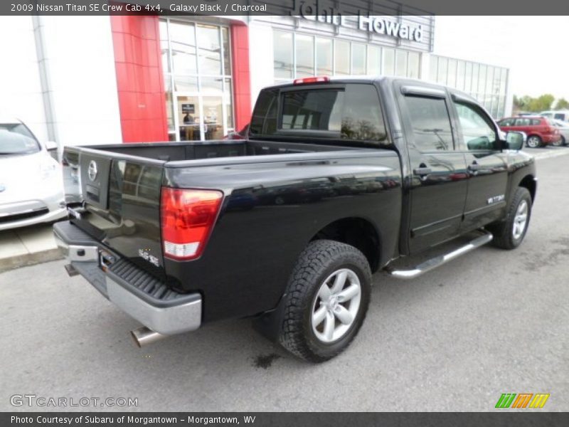 Galaxy Black / Charcoal 2009 Nissan Titan SE Crew Cab 4x4