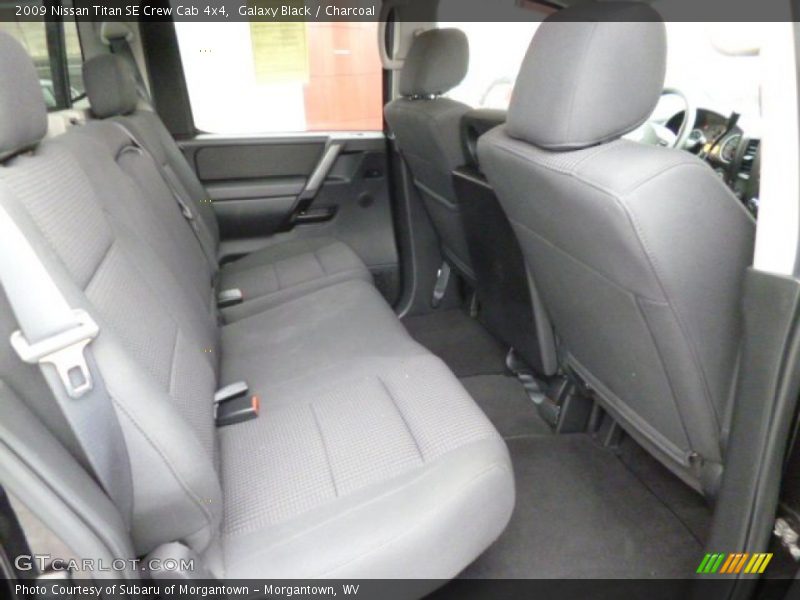 Galaxy Black / Charcoal 2009 Nissan Titan SE Crew Cab 4x4