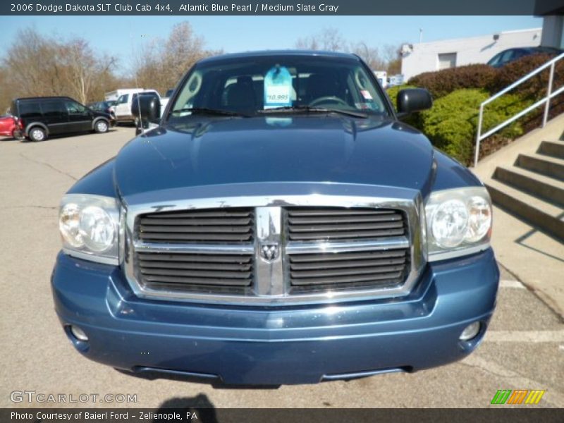 Atlantic Blue Pearl / Medium Slate Gray 2006 Dodge Dakota SLT Club Cab 4x4