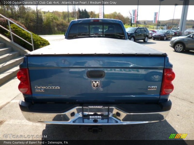 Atlantic Blue Pearl / Medium Slate Gray 2006 Dodge Dakota SLT Club Cab 4x4