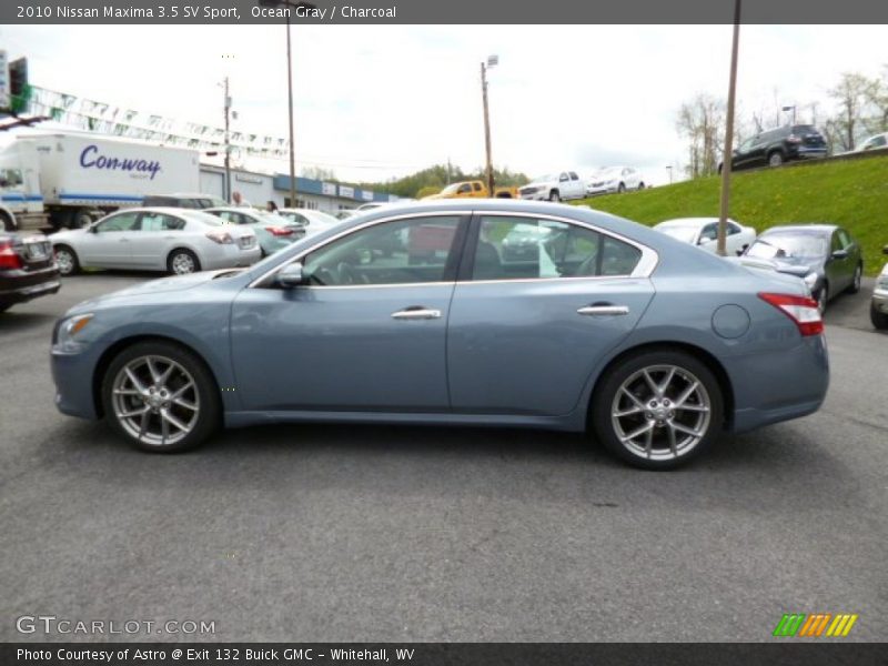 Ocean Gray / Charcoal 2010 Nissan Maxima 3.5 SV Sport