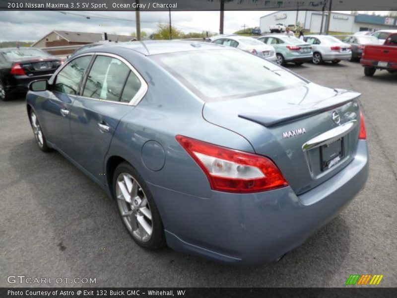 Ocean Gray / Charcoal 2010 Nissan Maxima 3.5 SV Sport
