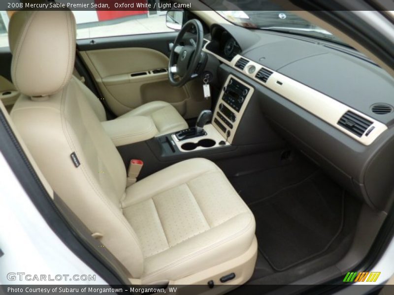 Oxford White / Light Camel 2008 Mercury Sable Premier Sedan