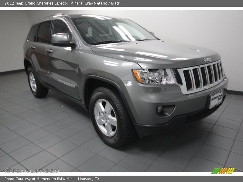 Mineral Gray Metallic / Black 2012 Jeep Grand Cherokee Laredo