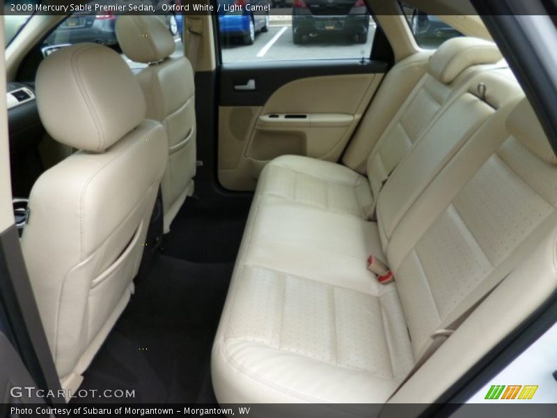 Oxford White / Light Camel 2008 Mercury Sable Premier Sedan