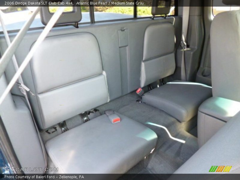 Atlantic Blue Pearl / Medium Slate Gray 2006 Dodge Dakota SLT Club Cab 4x4