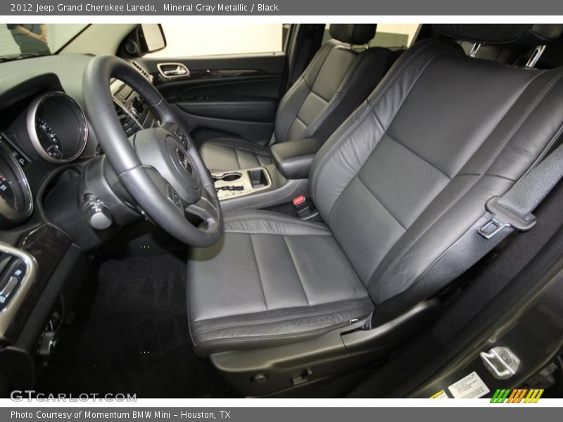Mineral Gray Metallic / Black 2012 Jeep Grand Cherokee Laredo