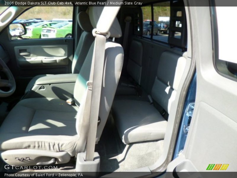 Atlantic Blue Pearl / Medium Slate Gray 2006 Dodge Dakota SLT Club Cab 4x4