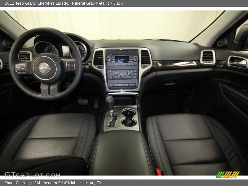 Mineral Gray Metallic / Black 2012 Jeep Grand Cherokee Laredo