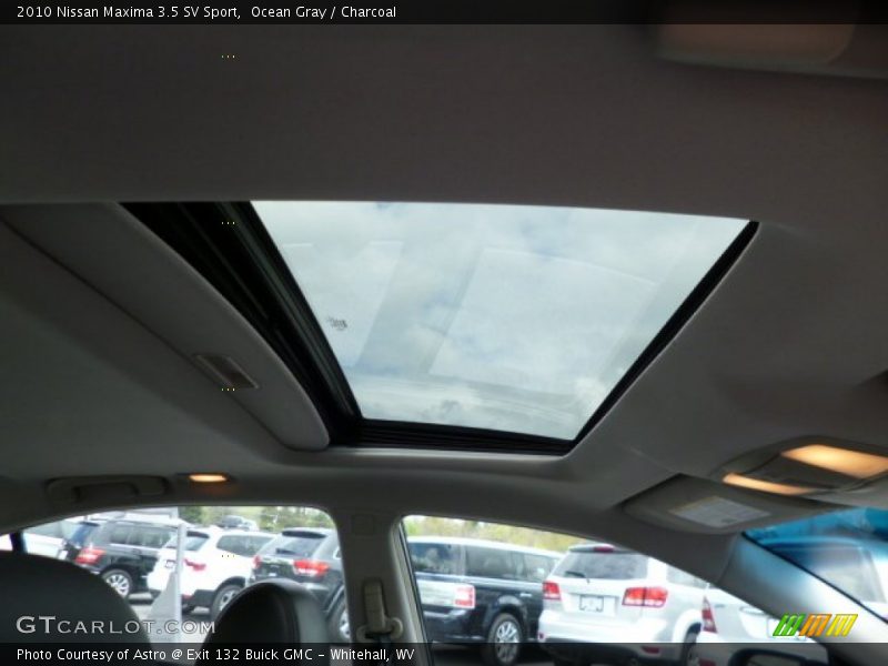 Ocean Gray / Charcoal 2010 Nissan Maxima 3.5 SV Sport