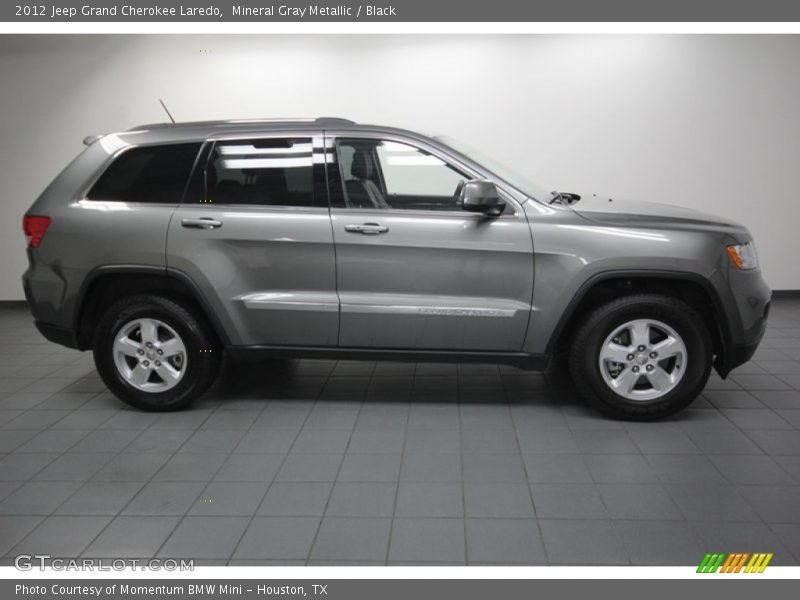 Mineral Gray Metallic / Black 2012 Jeep Grand Cherokee Laredo