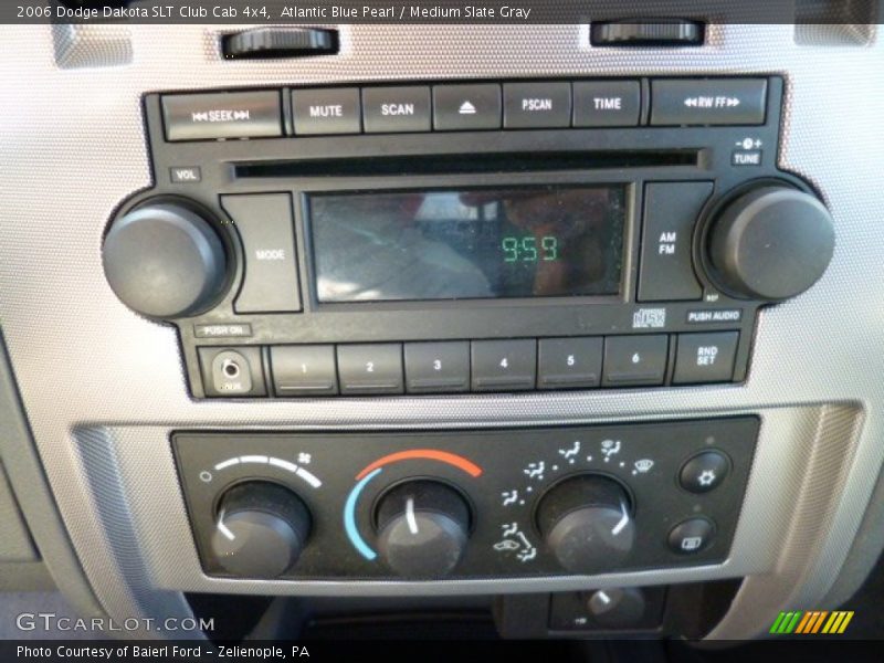 Atlantic Blue Pearl / Medium Slate Gray 2006 Dodge Dakota SLT Club Cab 4x4