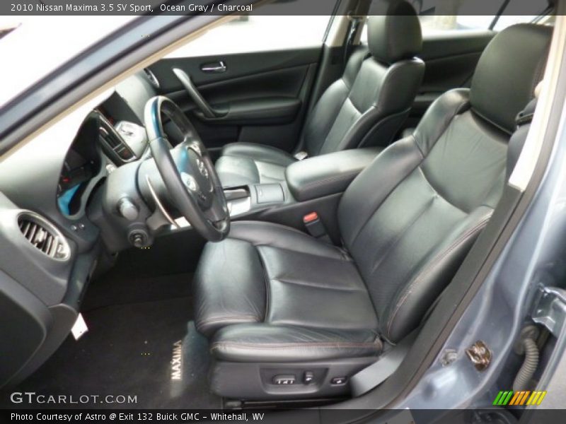 Ocean Gray / Charcoal 2010 Nissan Maxima 3.5 SV Sport