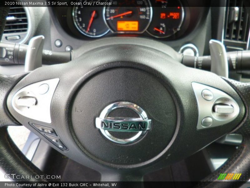 Ocean Gray / Charcoal 2010 Nissan Maxima 3.5 SV Sport