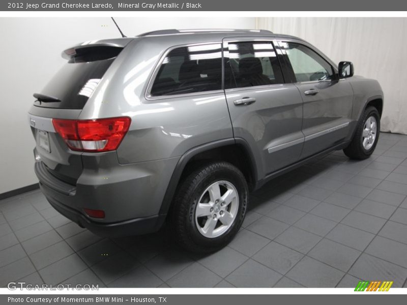 Mineral Gray Metallic / Black 2012 Jeep Grand Cherokee Laredo