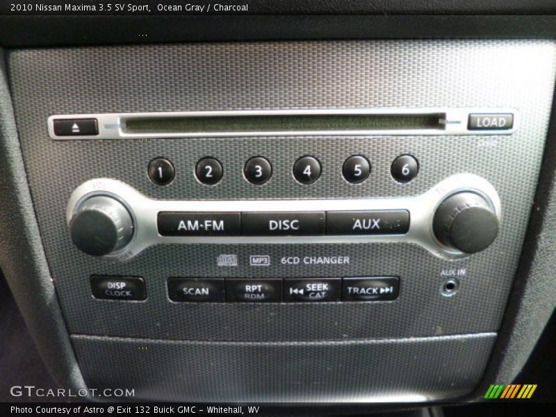 Ocean Gray / Charcoal 2010 Nissan Maxima 3.5 SV Sport