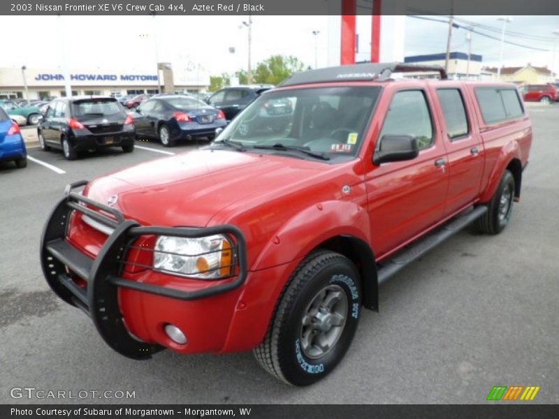 Front 3/4 View of 2003 Frontier XE V6 Crew Cab 4x4