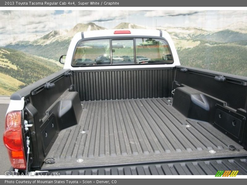 Super White / Graphite 2013 Toyota Tacoma Regular Cab 4x4