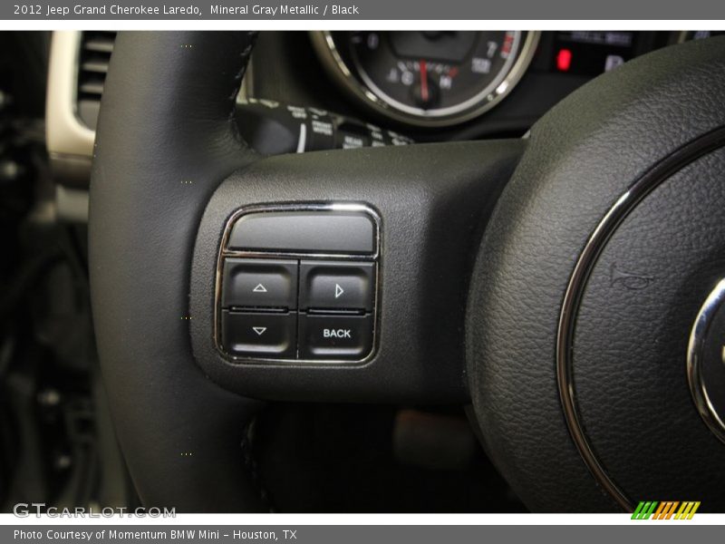 Mineral Gray Metallic / Black 2012 Jeep Grand Cherokee Laredo