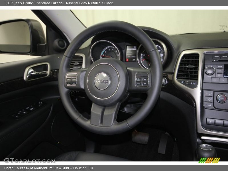 Mineral Gray Metallic / Black 2012 Jeep Grand Cherokee Laredo