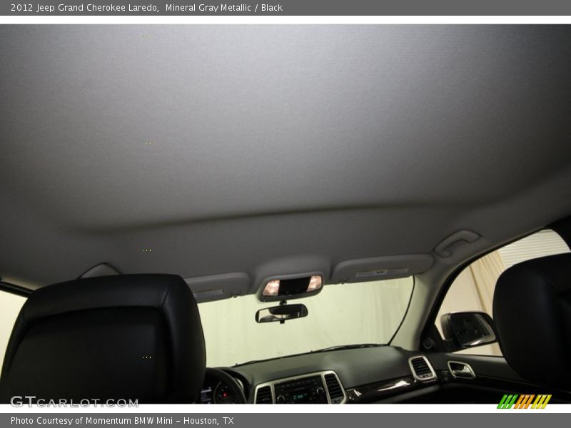 Mineral Gray Metallic / Black 2012 Jeep Grand Cherokee Laredo