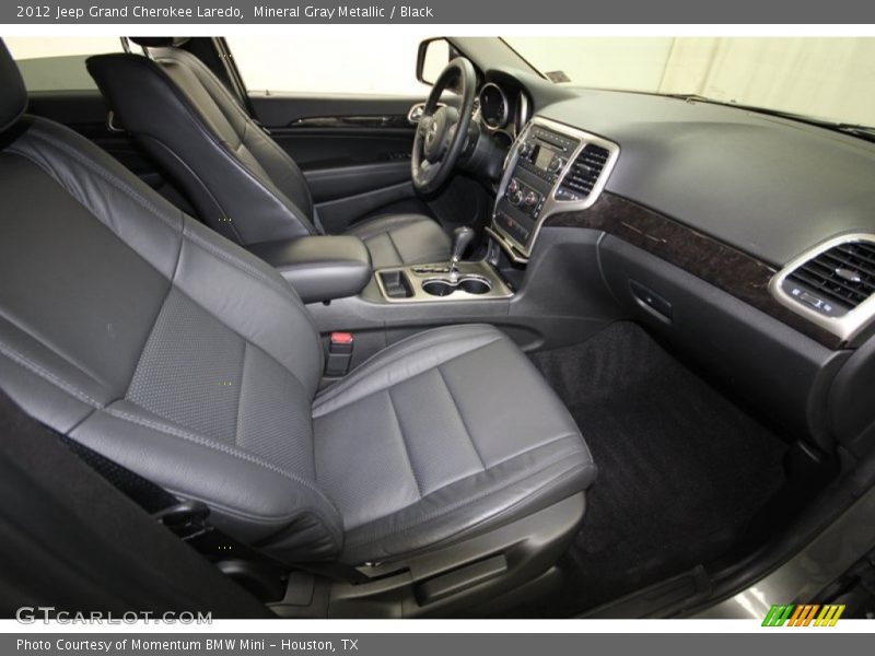 Mineral Gray Metallic / Black 2012 Jeep Grand Cherokee Laredo