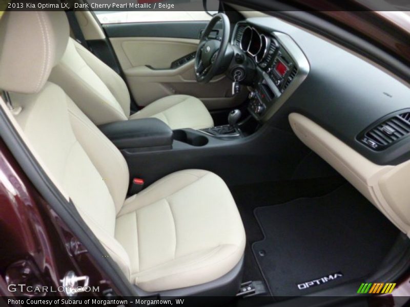 Dark Cherry Pearl Metallic / Beige 2013 Kia Optima LX