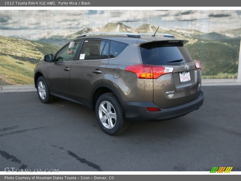Pyrite Mica / Black 2013 Toyota RAV4 XLE AWD