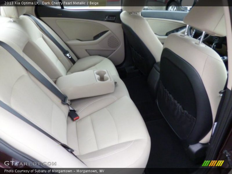 Dark Cherry Pearl Metallic / Beige 2013 Kia Optima LX