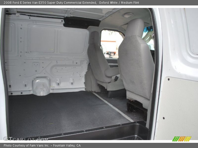 Oxford White / Medium Flint 2008 Ford E Series Van E350 Super Duty Commericial Extended